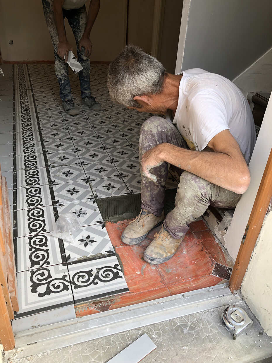 Carrelage — réalisation VBS Bâtiment