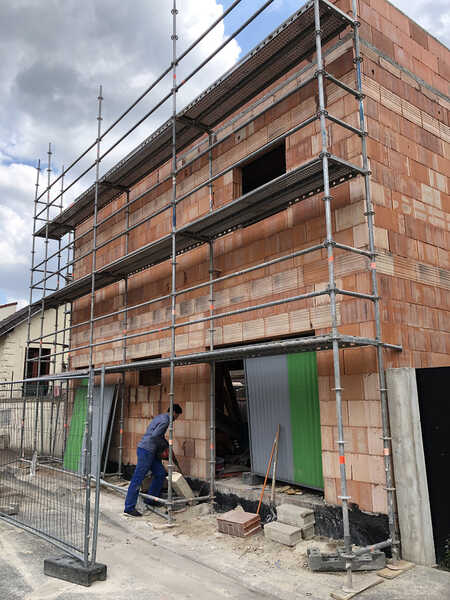 Ouverture de mur porteur — réalisation VBS Bâtiment à Fontenay-sous-Bois